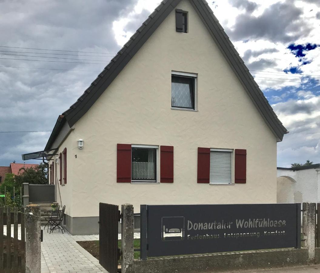 Ferienhaus Bei Lauingen, Mit Sauna Und Gartenlounge Veitriedhausen Екстериор снимка